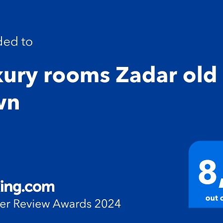 Luxury Rooms Zadar Old Town 외부 사진